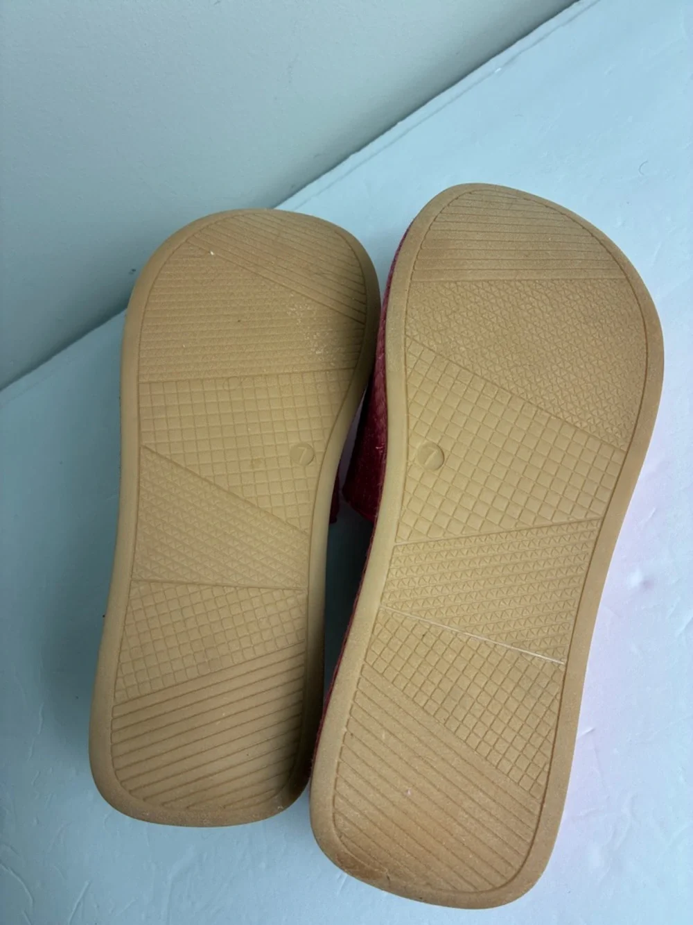 Beach Platform Slides Sandals Mules Pink Beach Vacation Summer NEW